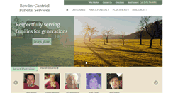 Desktop Screenshot of bowlincantriel.com